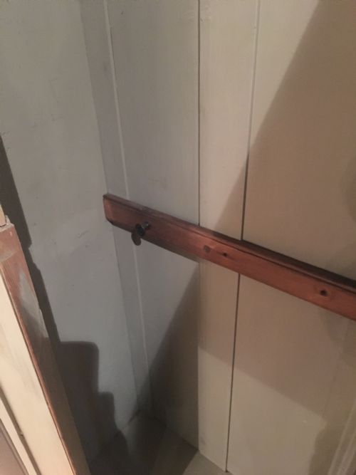 fig 1. Single Door Painted Hall Cupboard