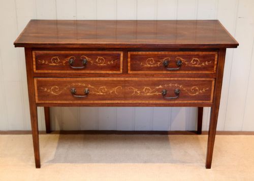 Edwardian Inlaid Side Cabinet