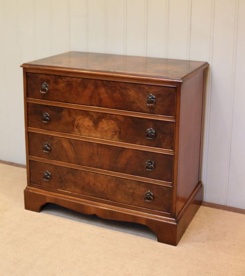 fig 1. Walnut Chest Of Drawers