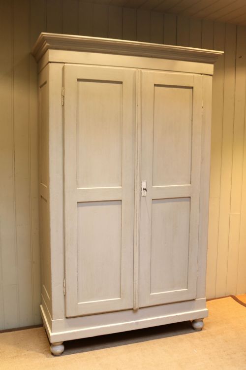 Large Painted Continental Wardrobe