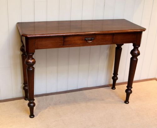 Victorian Oak Hall Table