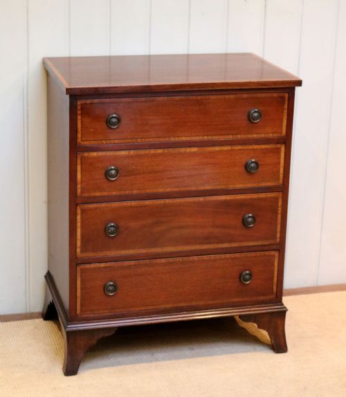 Inlaid Mahogany Chest of Drawers