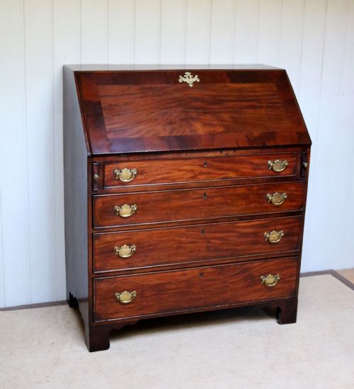 fig 1. Georgian Mahogany Bureau