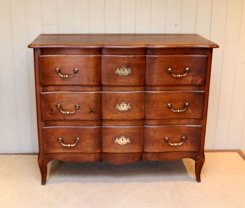 Large French Oak Chest of Drawers