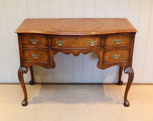 Walnut Kneehole Desk