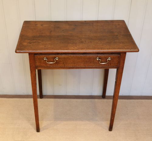 George III Oak Side Table