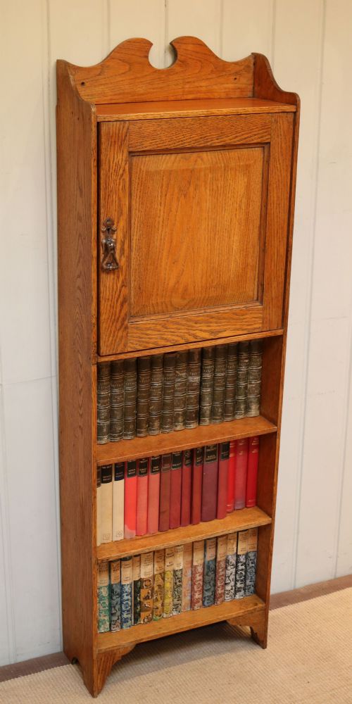 Light Oak Cabinet Bookcase