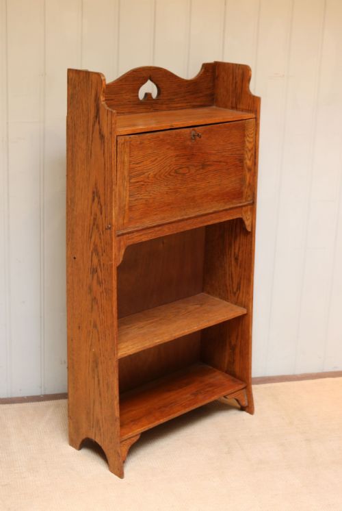 fig 1. Light Oak Arts And Crafts Students Bureau