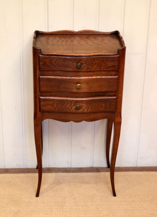 Single Oak Bedside Cabinet