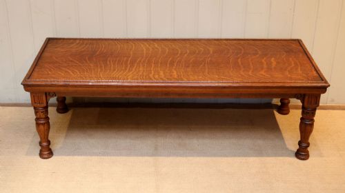 Low Oak Table