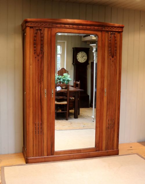 fig 1. French Walnut Wardrobe
