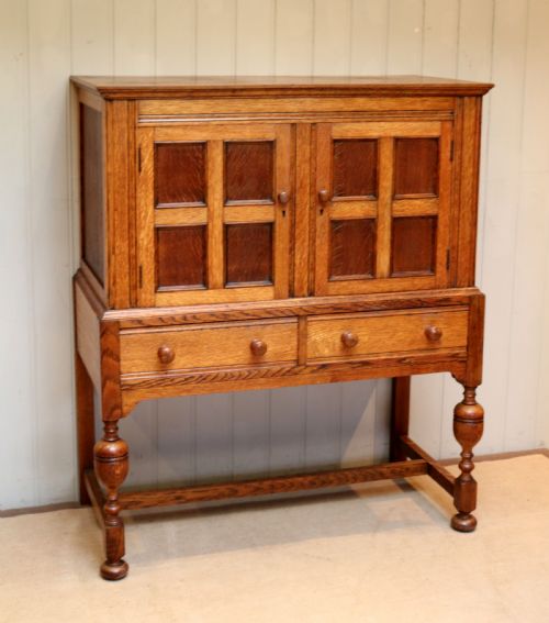 fig 1. Oak Side Cabinet