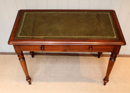fig 1. Late 19th Century Mahogany Writing Table