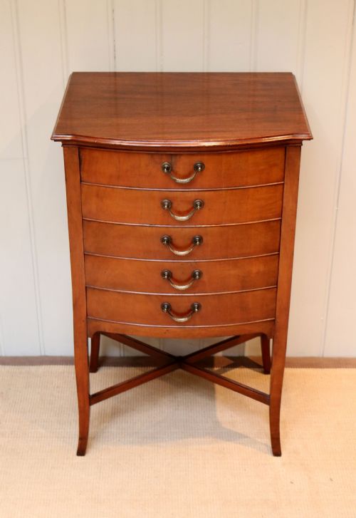 Mahogany Music Cabinet