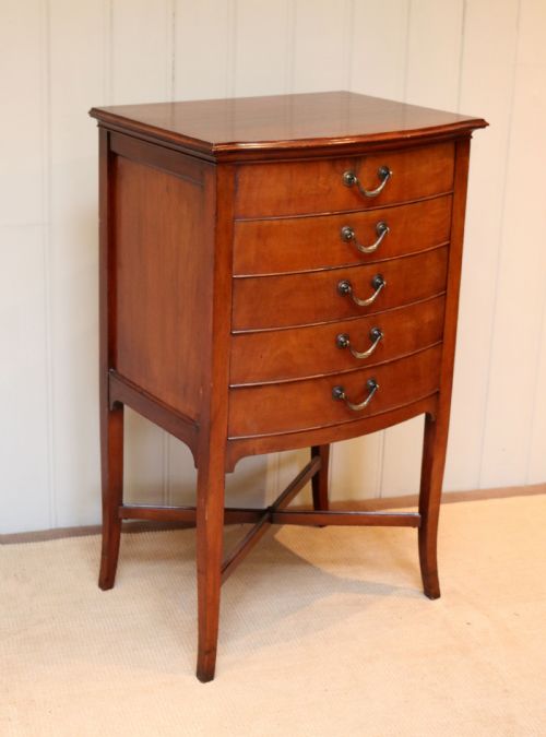 fig 1. Mahogany Music Cabinet 