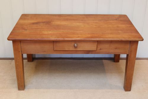 Low Cherry Wood Table