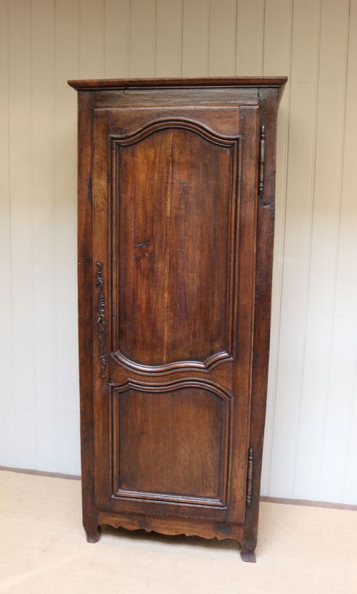 fig 1. Late 18th Century French Single Door Hall Cupboard