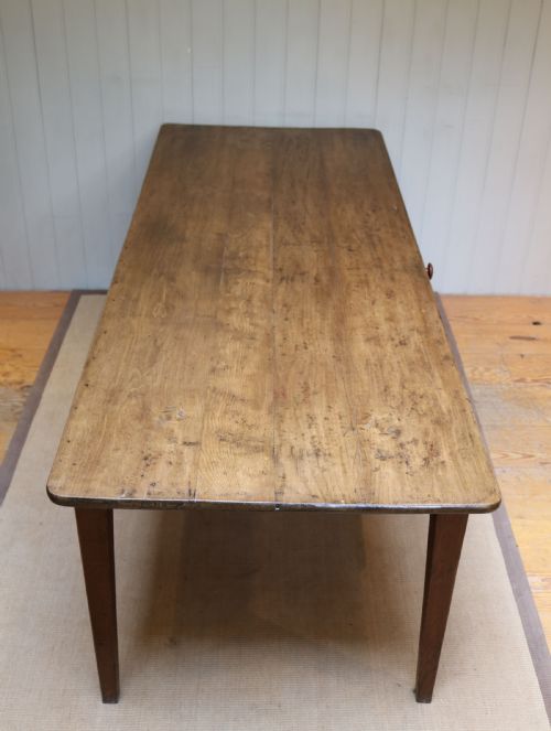 fig 1. French Oak Farmhouse Table