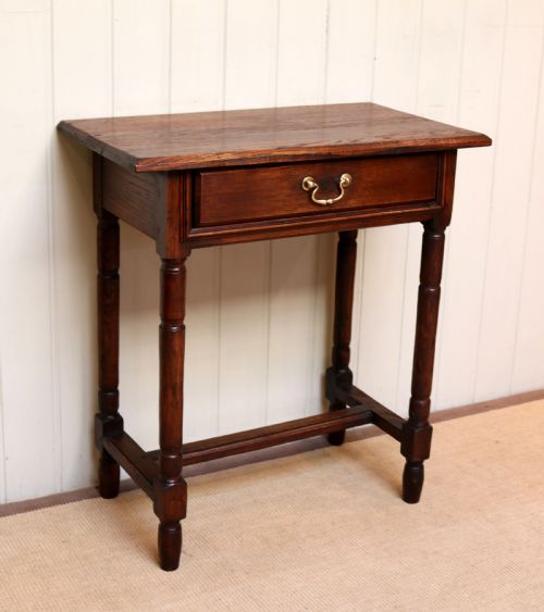 fig 1. French Oak Side Table