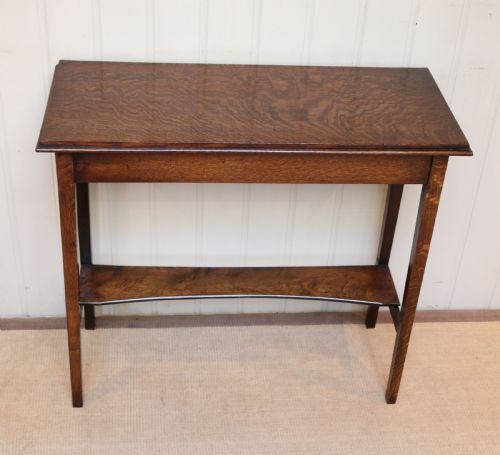 French Oak Hall Table