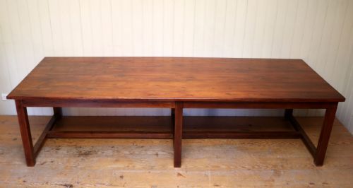 fig 1. Large Twelve Seat Plus French Refectory Table