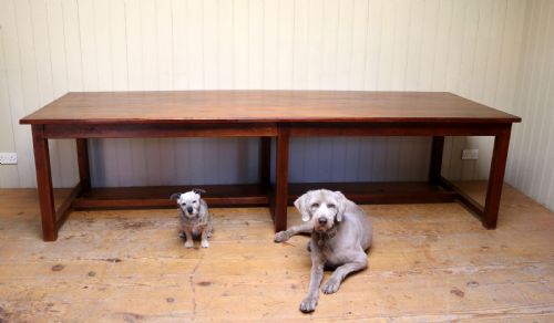 fig 2. Large Twelve Seat Plus French Refectory Table