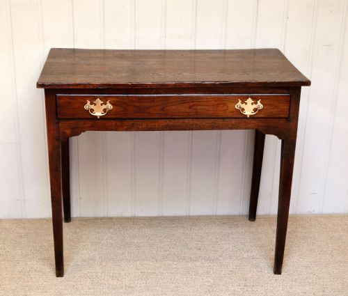 Georgian Oak Side Table
