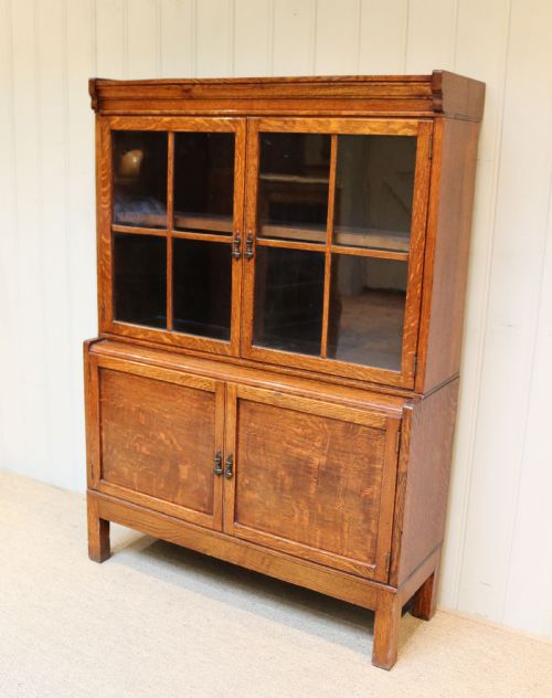 fig 1. Oak Stacking Bookcase