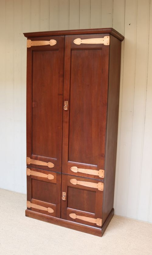 fig 1. Arts And Crafts Walnut Cupboard 