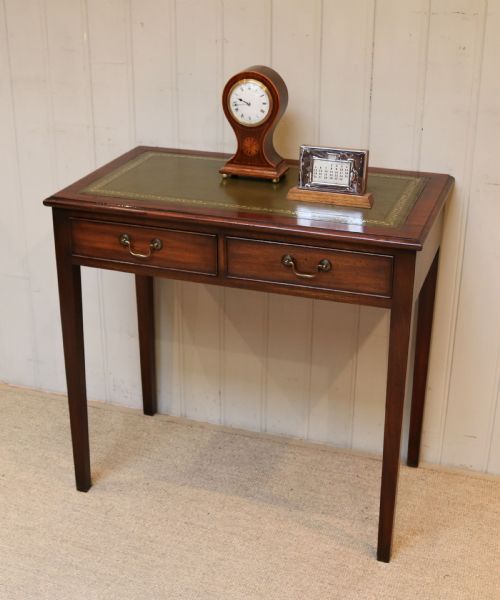 fig 1. Small Proportioned Mahogany Writing Desk