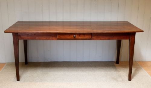 French Cherry Wood Farmhouse Table