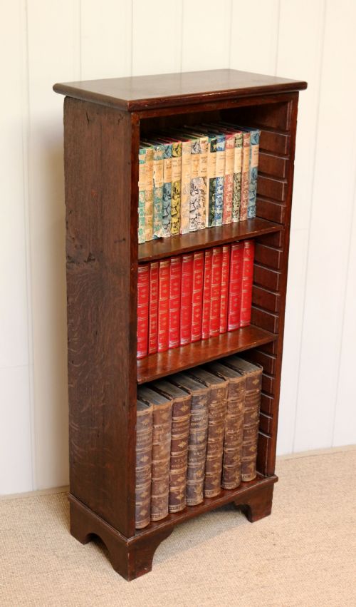 Late 19th Century Rustic Oak Bookcase