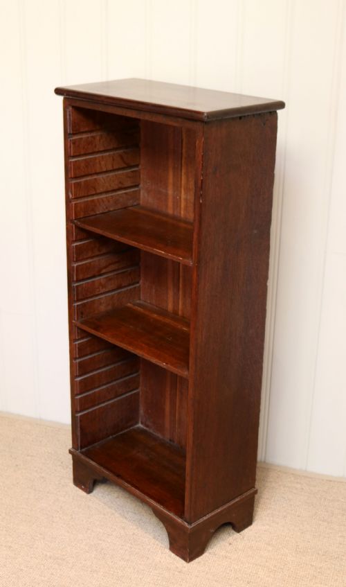 fig 1. Late 19th Century Rustic Oak Bookcase