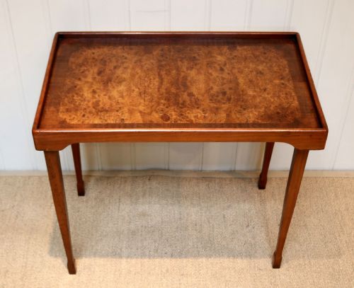 fig 1. Walnut Tray Table 