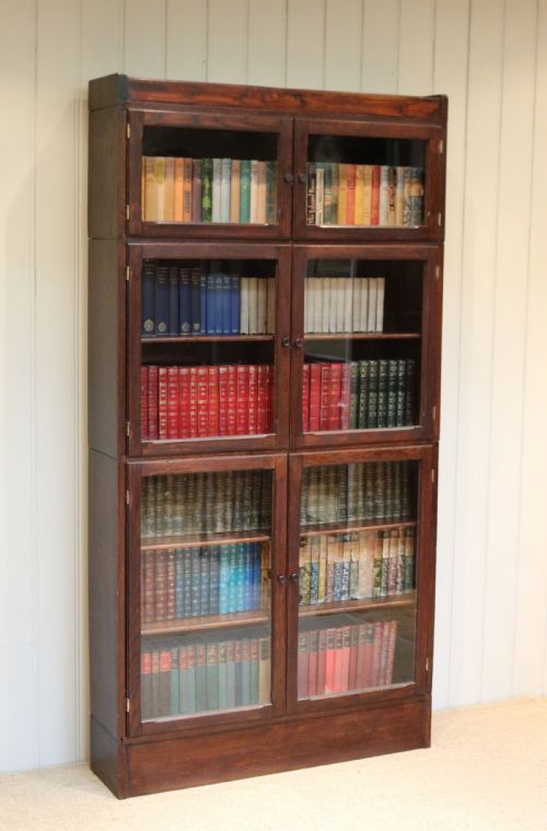 Rustic Oak Stacking Bookcase