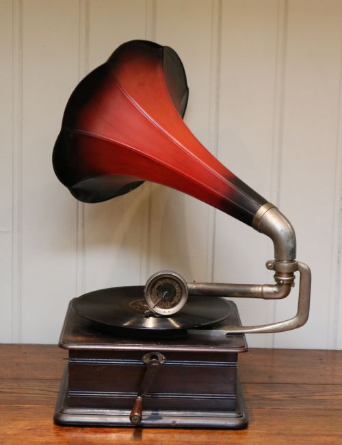French Horn Gramophone