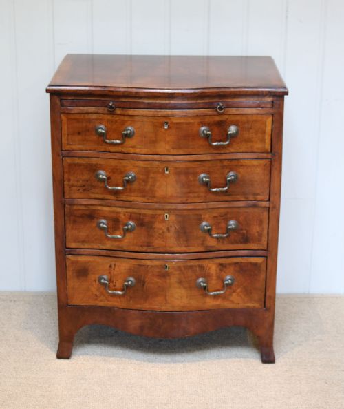 Small Proportioned Walnut Chest of Drawers