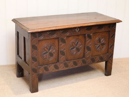 Late 17th Century Oak Coffer