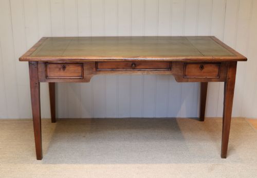 Large Rustic Poplar Writing Table