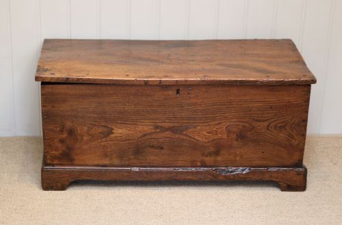 Georgian Rustic Elm Coffer