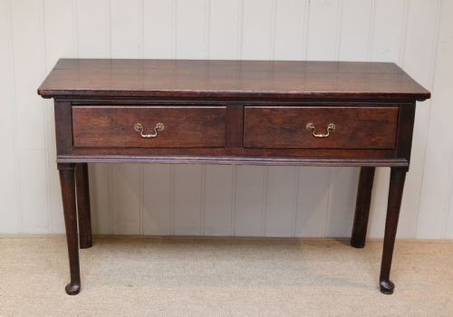 Georgian Oak Side Serving Table