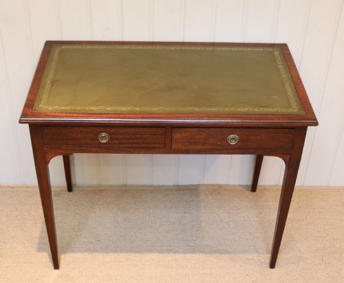fig 1. Edwardian Mahogany Desk Writing Table