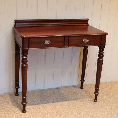 fig 1. Mahogany Hall Table