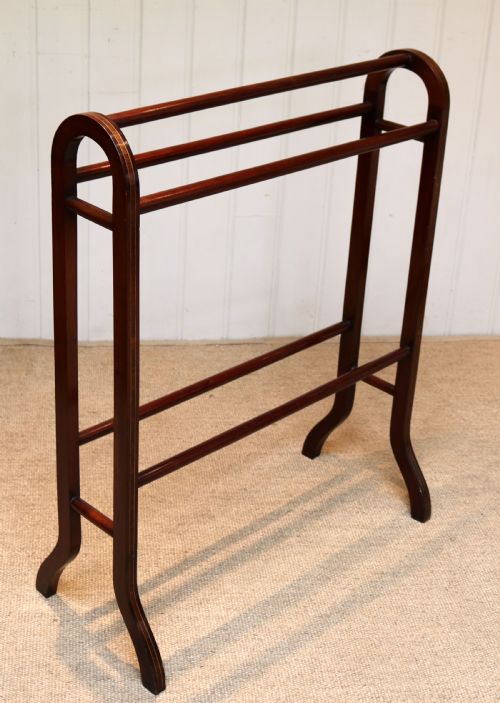 Mahogany Towel Rail