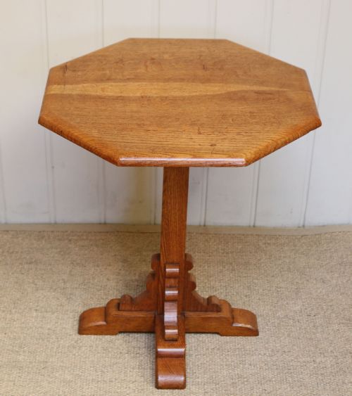 Small Proportioned Oak Octagonal Table