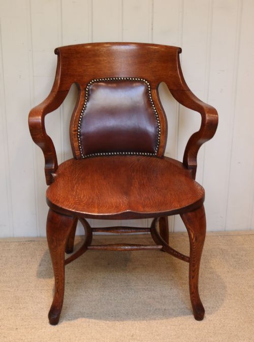 Oak Office Chair