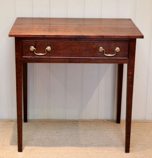 Solid Oak Side Table