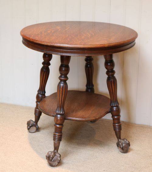 Circular Oak Table