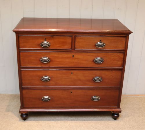 Mid 19th Century Mahogany Chest of Drawers