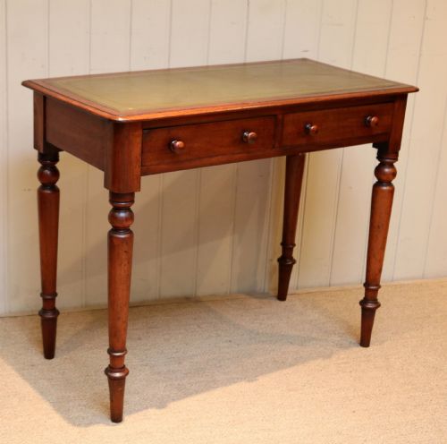 fig 1. Late 19th Century Mahogany Writing Table